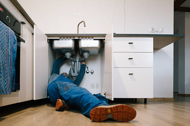Professional Drain Cleaning technician working in Mohrsville, PA